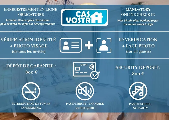 Beach Resort - Casa Vostra - Caution 800 Eur & Id Requises - Saint Julien Centre-Gare